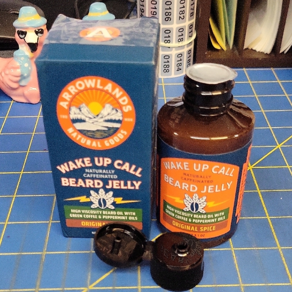 Arrowlands Wake Up Call Beard Jelly 3.1oz New Sealed Bottle